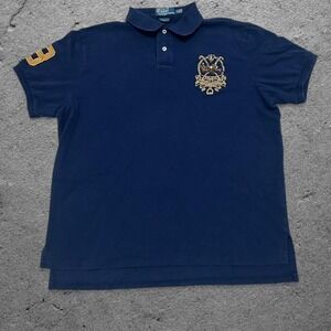 Vintage Y2K Polo Ralph Lauren International Challenge Cup Polo Shirt
